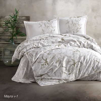 Lenjerie de pat ranforce clasy king size (galya)